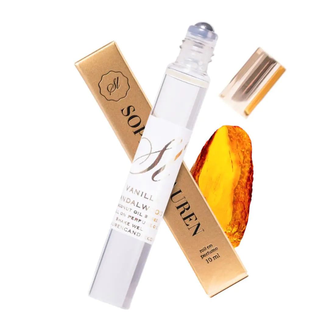 Sophia Lauren 10ML Pheromone Perfume For Women | Long Lasting Vanilla Musk Perfume | Portable Pheromone Perfume Oil with Effortless Roll-On | Natural Coconut Oil Women Perfume (Egyptian Amber)