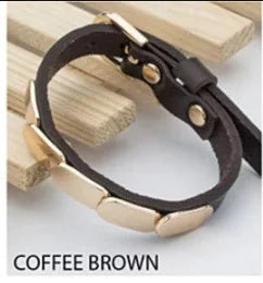 LinkBling Genuine Leather Bracelet