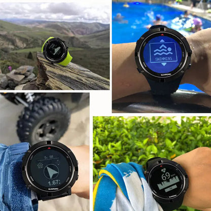 Sports Watch with Compass, Altimeter, and Thermometer