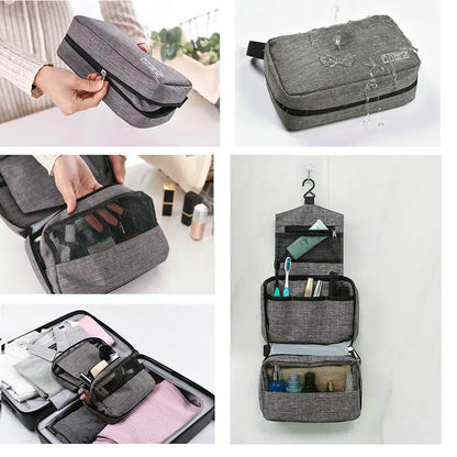 Hanging Travel Toiletry Bag for Men and Women