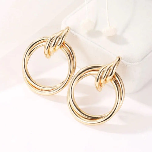 Andy Earrings - Simple Everyday Jewelry | Aethel Adorn