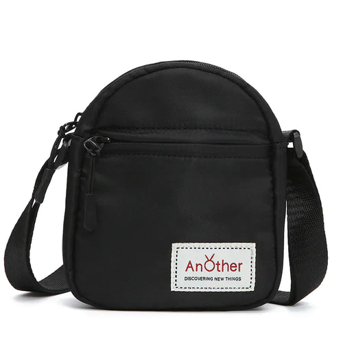 Mini Canvas Crossbody Bag for Men and Women