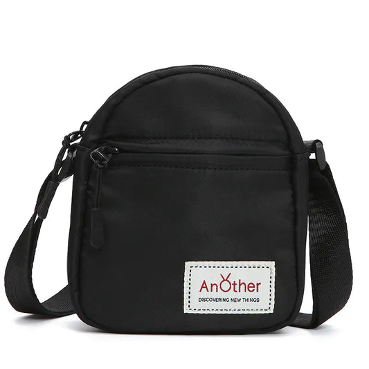 Mini Canvas Crossbody Bag for Men and Women