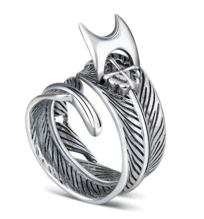 Titanium Punk Self-Defense Ring (Single Piece)