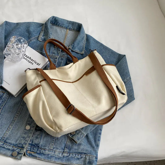 Women's Casual Large Capacity Canvas Tote Bag