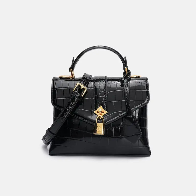 Women's Leather Messenger Shoulder Bag - Versatile Style