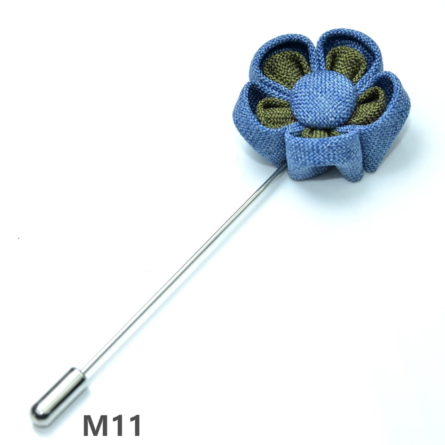 Floral Brooch for Hanfu - Two Color Petals Design