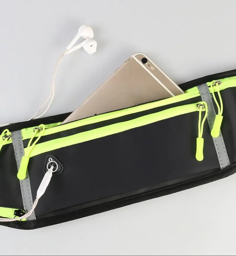 Reflective Waterproof Running Waist Bag for Men & Women