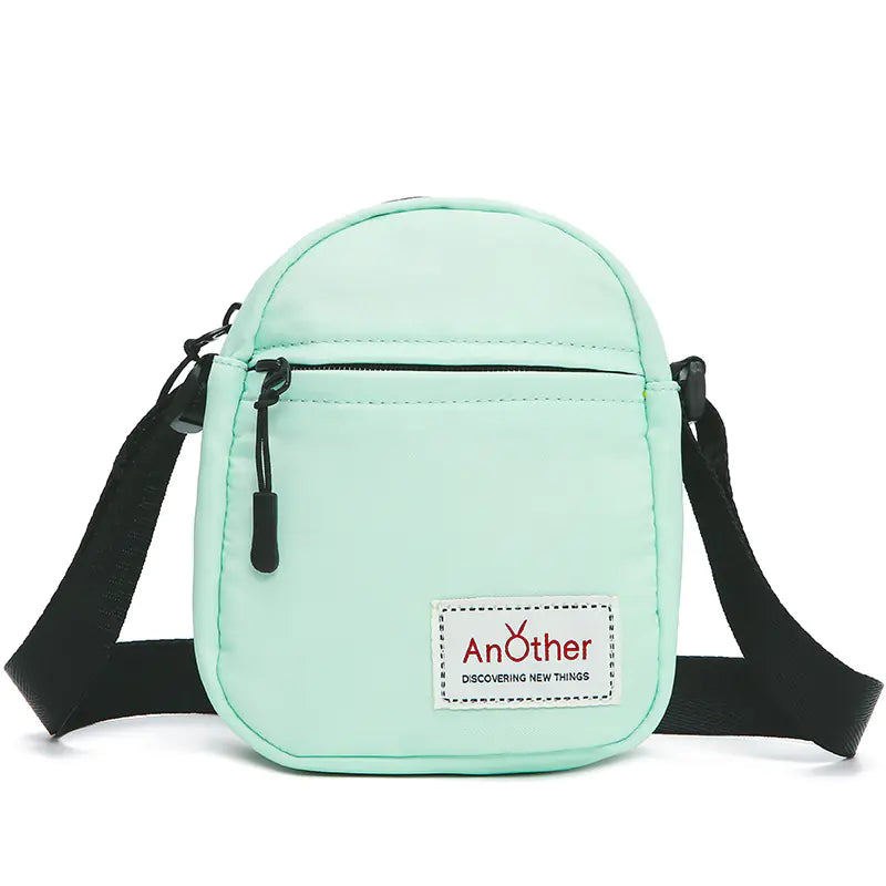 Mini Canvas Crossbody Bag for Men and Women