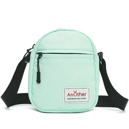 Mini Canvas Crossbody Bag for Men and Women