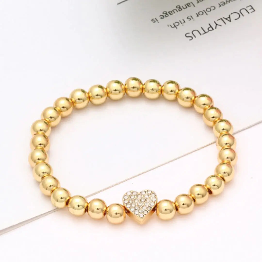 Bright Heart Bracelet - Elegant Statement Jewelry | Aethel Adorn