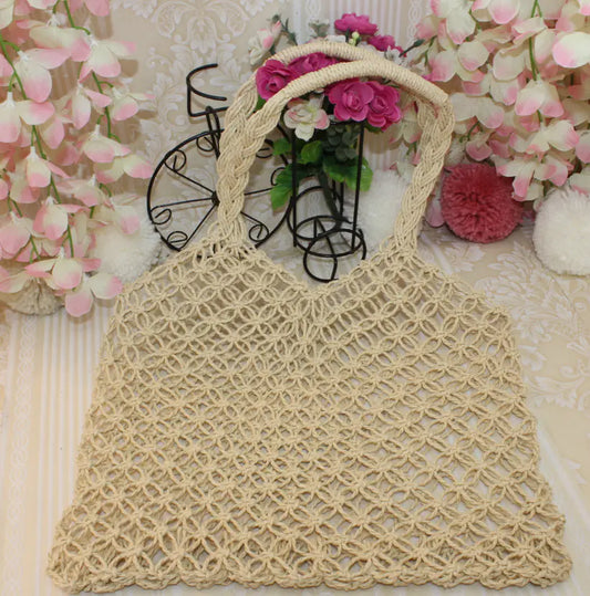 Woven Grass Bag, Tote Bag, Crossbody Bag