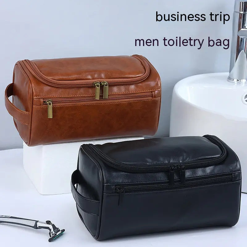 Large Capacity Waterproof Cosmetic Bag for Men