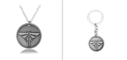 Rocket Ship Brooch Necklace Accessory