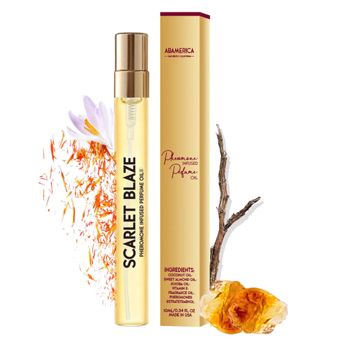 ABAMERICA Pheromones Perfume for WomenThe Original Pheromones Infused Perfume Oil Pheromone Cologne for Women 540 Fragrance for Women Made in USA