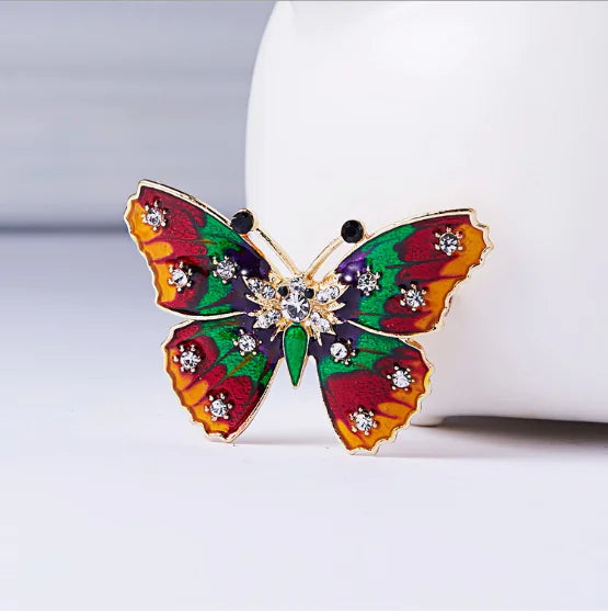 Alloy Butterfly Brooch Jewelry Accessory