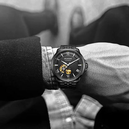 Black Star Royal Men's Watch - Steel Sapphire Automatic
