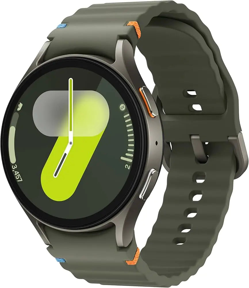 Samsung Galaxy Ai Watch 7 Latin America Version Sm-L310N (44mm) Bluetooth Wellness Tips Heart Rate Tracking Sleep Monitor Fitness Tracker (Green)