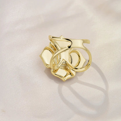 Camellia Shell Scarf Buckle and Multi-Functional Brooch