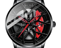 TE37 Wheel Inspired Mechanical Watch with 3D Dial