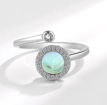 Stylish Rotatable Ring for Women | Adjustable Personality Jewelry - Aethel Adorn