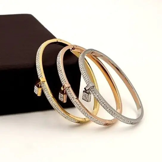 Love Locked Bracelet With A Charm