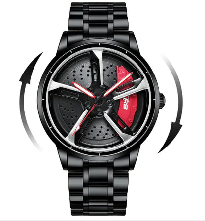 Three-dimensional Spinning Watch