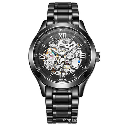 Men's Hollow Anglaise Automatic Mechanical Watch