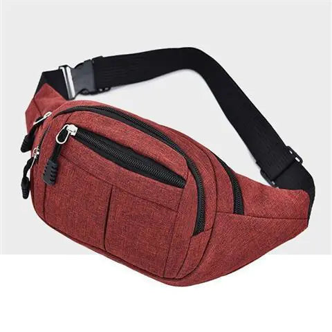 Canvas Waist Bag for Men and Women Fashion