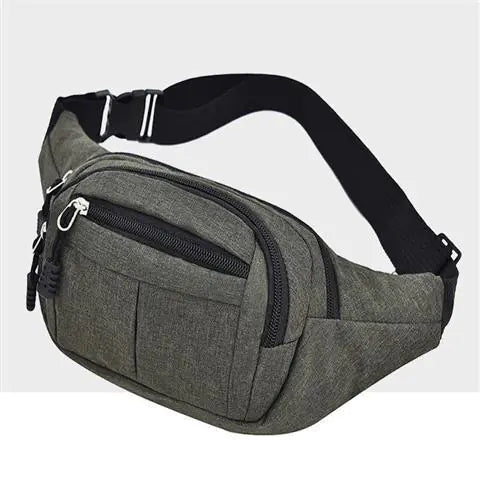 Canvas Waist Bag for Men and Women Fashion