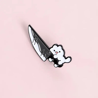 Creative Cartoon Cute Animal Brooch - Adorable Cat Pin