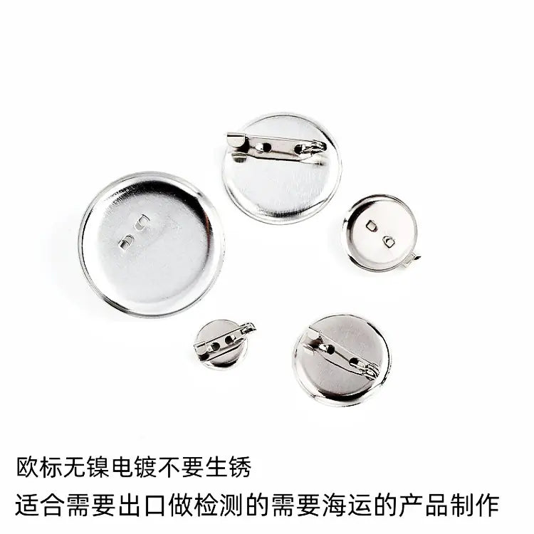 DIY 3CM Vintage Gold Nickel-Free Brooch Pins