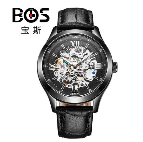 Men's Hollow Anglaise Automatic Mechanical Watch