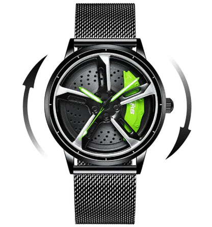 Three-dimensional Spinning Watch