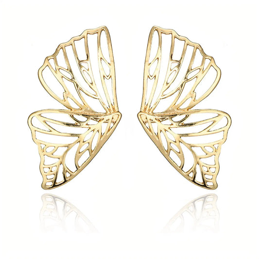 Butterfly -Gold Earrings