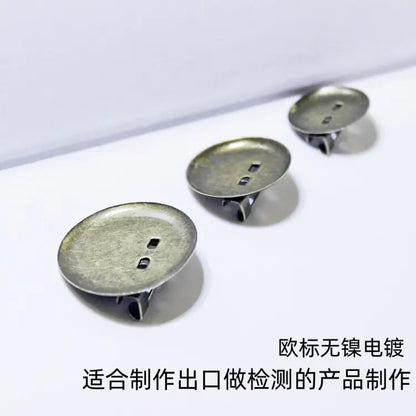 DIY 3CM Vintage Gold Nickel-Free Brooch Pins