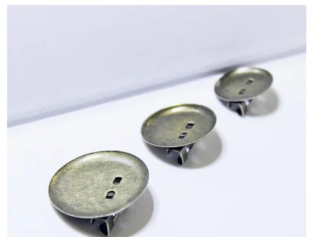 DIY 3CM Vintage Gold Nickel-Free Brooch Pins