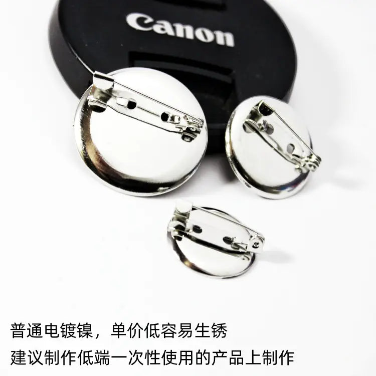 DIY 3CM Vintage Gold Nickel-Free Brooch Pins