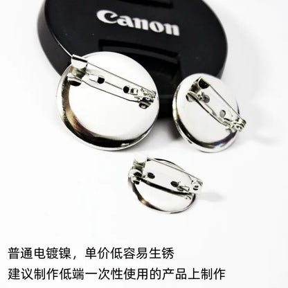 DIY 3CM Vintage Gold Nickel-Free Brooch Pins