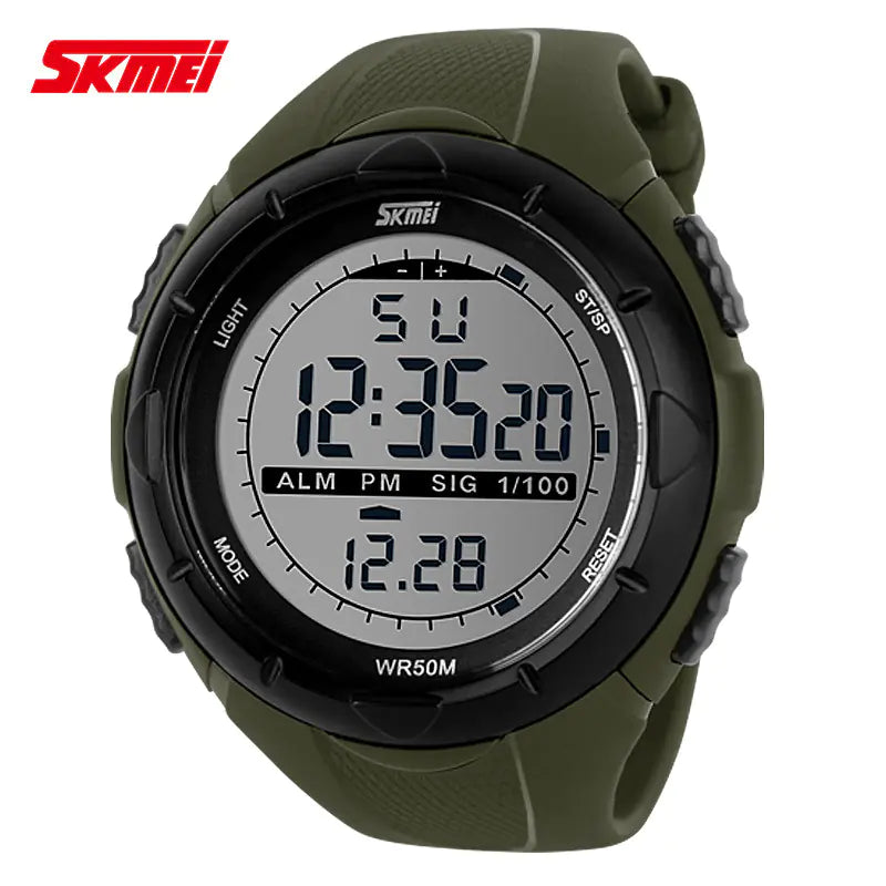 Men's Sports Electronic Watch - Trendy Dive Watch