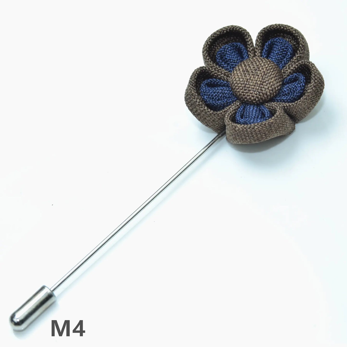 Floral Brooch for Hanfu - Two Color Petals Design