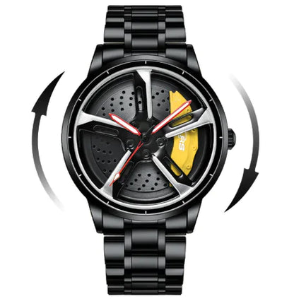 Three-dimensional Spinning Watch