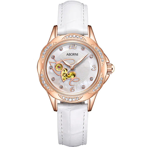 Women's Swiss Waterproof Mechanical Watch with Luminous Feature