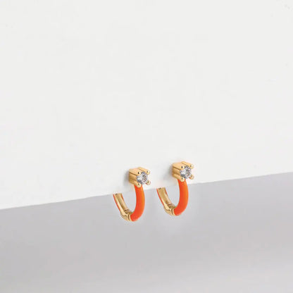 Flirt Huggie Earrings
