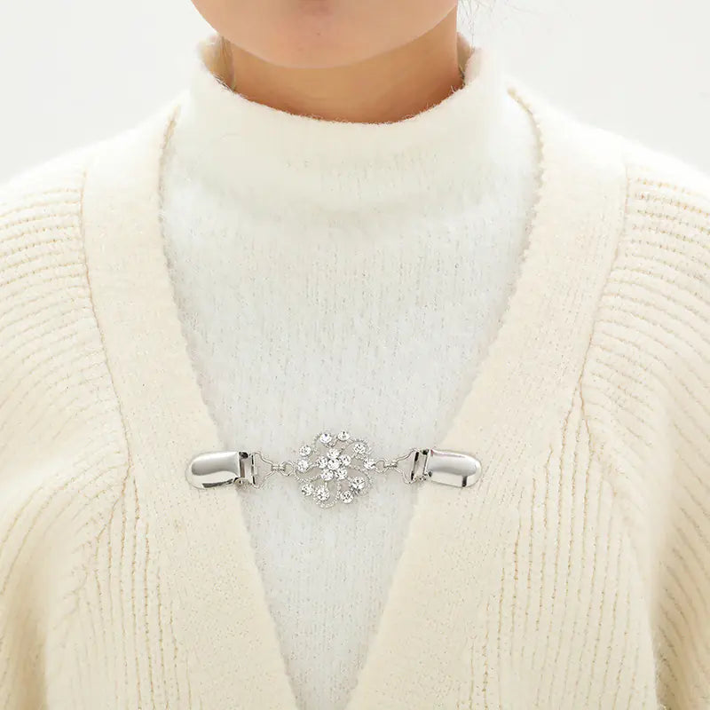 New Fashion Platinum Brooch for Sweaters and Scarves