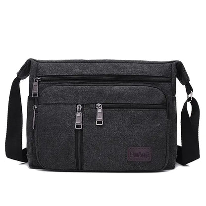 Quality Canvas Crossbody Travel Bag for Men