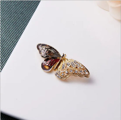 Alloy Butterfly Brooch Jewelry Accessory