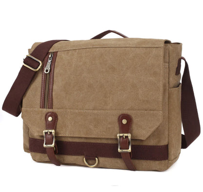 Retro Canvas Messenger Bag for Men - FG264