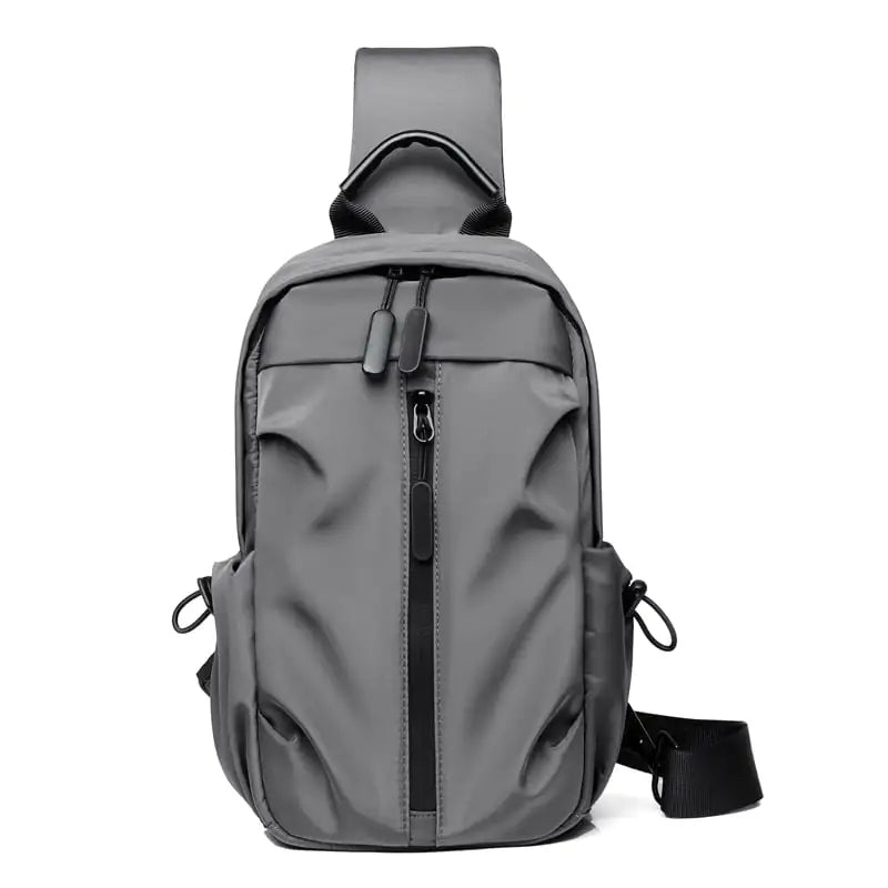 Nylon Repellent Single Shoulder Bag for Men