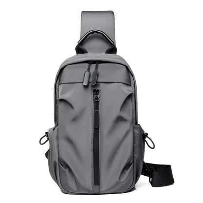 Nylon Repellent Single Shoulder Bag for Men